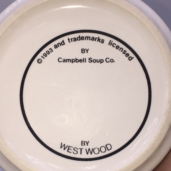 Campbell’s M’m! M’m! Good! Soup Mug Garden Vegetables Campbell's Kids - Picture 3 of 11